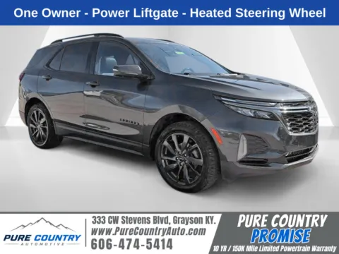 Gray 2023 Chevrolet Equinox RS for sale in Grayson, KY