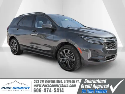 Gray 2023 Chevrolet Equinox RS for sale in Grayson, KY