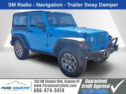 Blue 2018 Jeep Wrangler JK Rubicon for sale in Grayson, KY