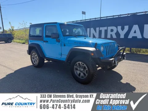 Blue 2018 Jeep Wrangler JK Rubicon for sale in Grayson, KY