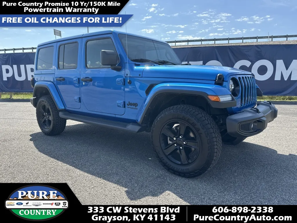 2021 Jeep Wrangler Unlimited Sahara Altitude for sale in Grayson, KY