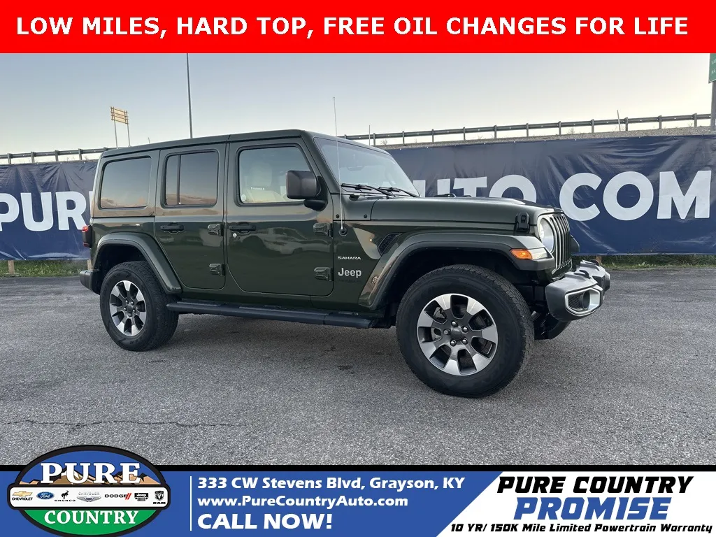 2021 Jeep Wrangler Unlimited Sahara for sale in Grayson, KY