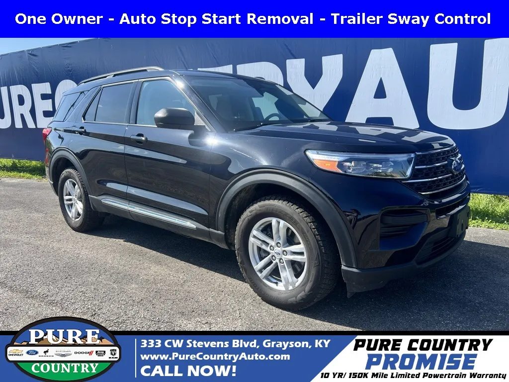 Black 2022 Ford Explorer XLT for sale in Grayson, KY