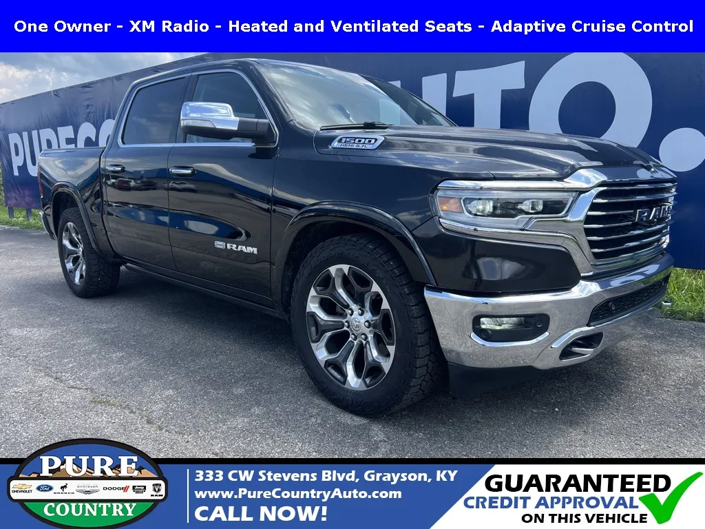 Black 2019 Ram 1500 Laramie Longhorn for sale in Grayson, KY
