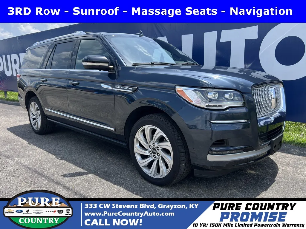 Blue 2024 Lincoln Navigator L Reserve for sale in Grayson, KY