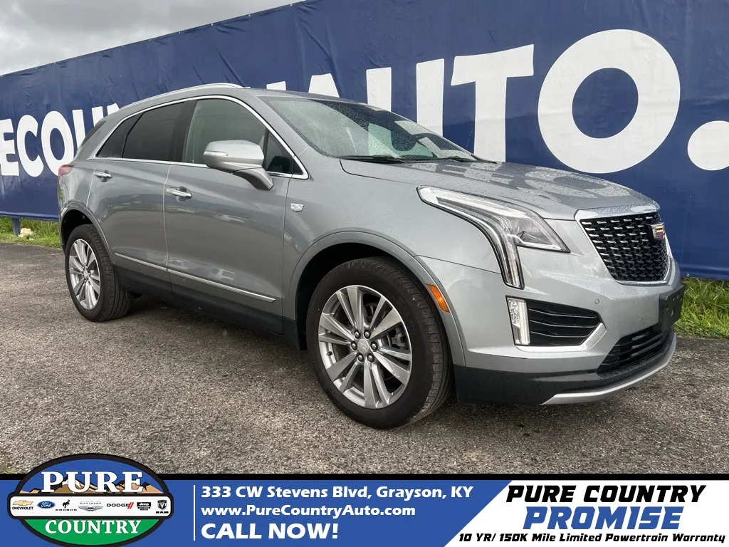 Silver 2024 Cadillac XT5 Premium Luxury for sale in Grayson, KY