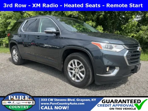 Gray 2020 Chevrolet Traverse LT for sale in Grayson, KY