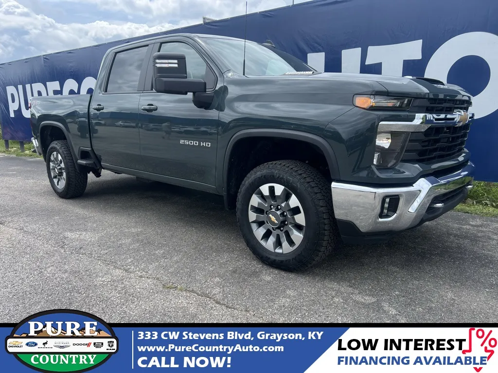 Gray 2025 Chevrolet Silverado 2500HD LT for sale in Grayson, KY