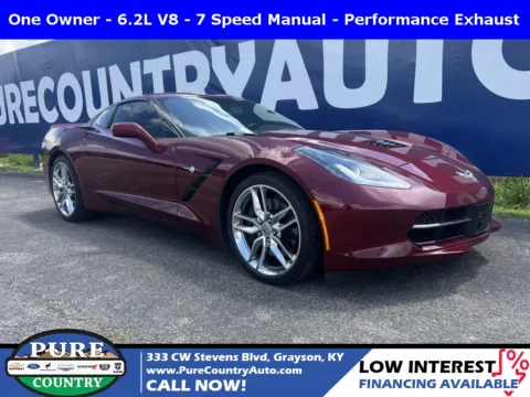 Red 2019 Chevrolet Corvette Stingray Z51 for sale in Grayson, KY