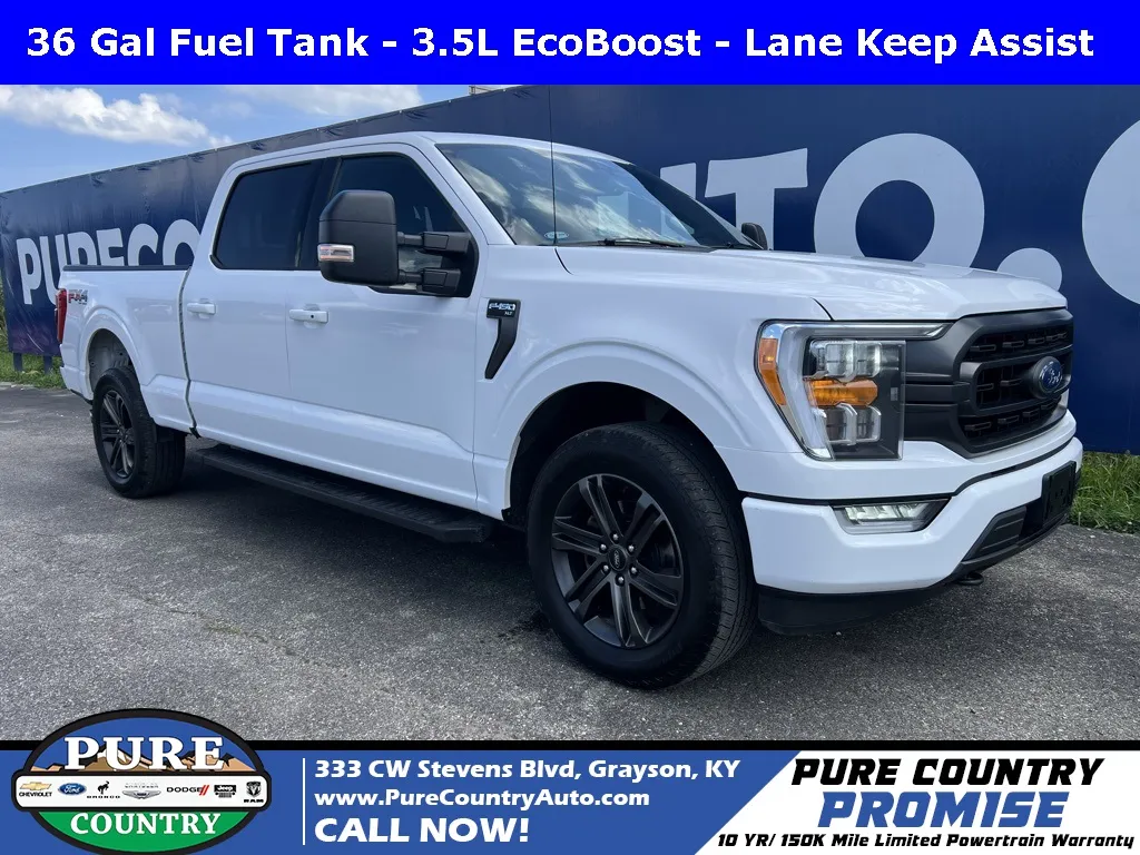 White 2021 Ford F-150 XLT for sale in Grayson, KY