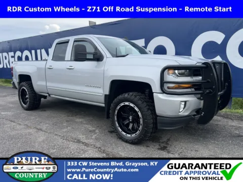 Silver 2018 Chevrolet Silverado 1500 LT for sale in Grayson, KY