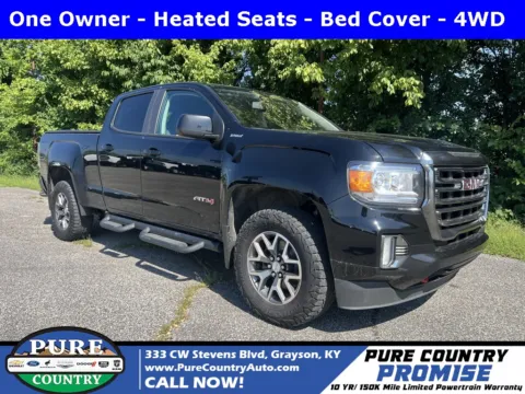 Black 2022 GMC Canyon AT4 w/Leather for sale in Grayson, KY