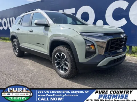 Green 2025 Chevrolet Equinox ACTIV for sale in Grayson, KY