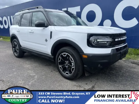 White 2025 Ford Bronco Sport Outer Banks for sale in Grayson, KY