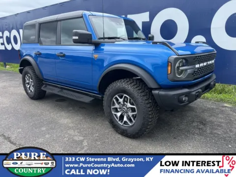Blue 2025 Ford Bronco Badlands for sale in Grayson, KY