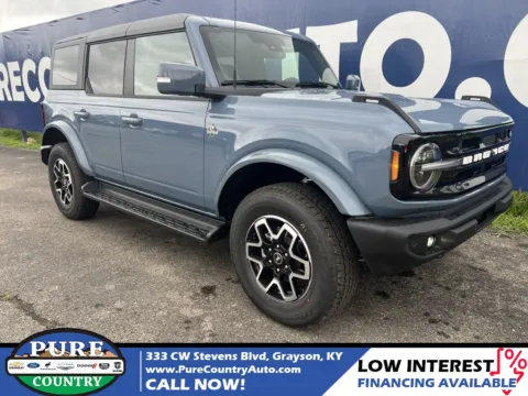 Gray 2025 Ford Bronco Outer Banks for sale in Grayson, KY