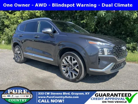 Gray 2022 Hyundai Santa Fe Calligraphy for sale in Grayson, KY