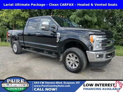 Black 2018 Ford F-250SD Lariat for sale in Grayson, KY