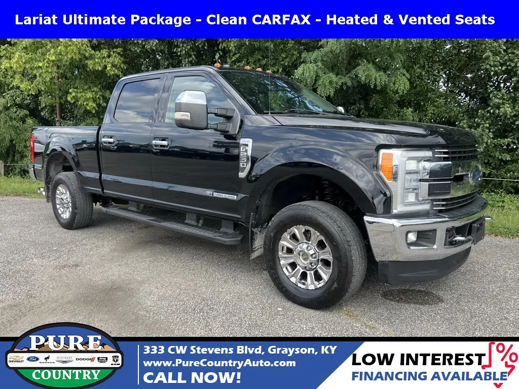 Black 2018 Ford F-250SD Lariat for sale in Grayson, KY