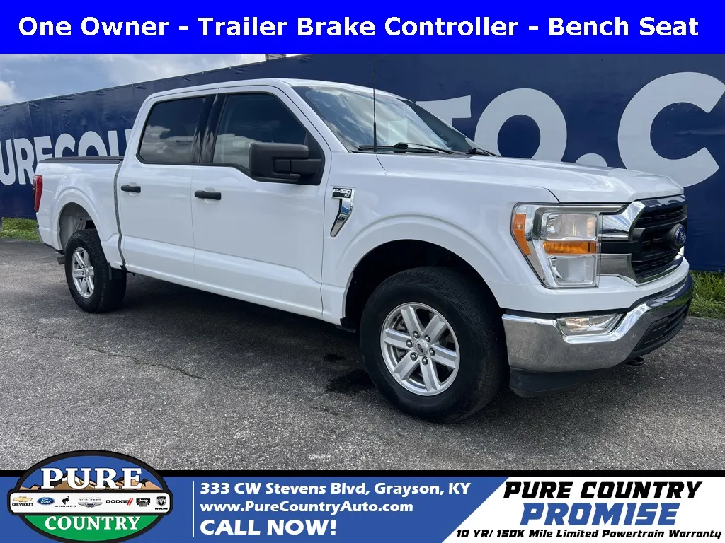 White 2022 Ford F-150 XLT for sale in Grayson, KY