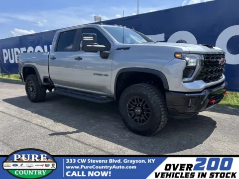Gray 2025 Chevrolet Silverado 2500HD ZR2 for sale in Grayson, KY