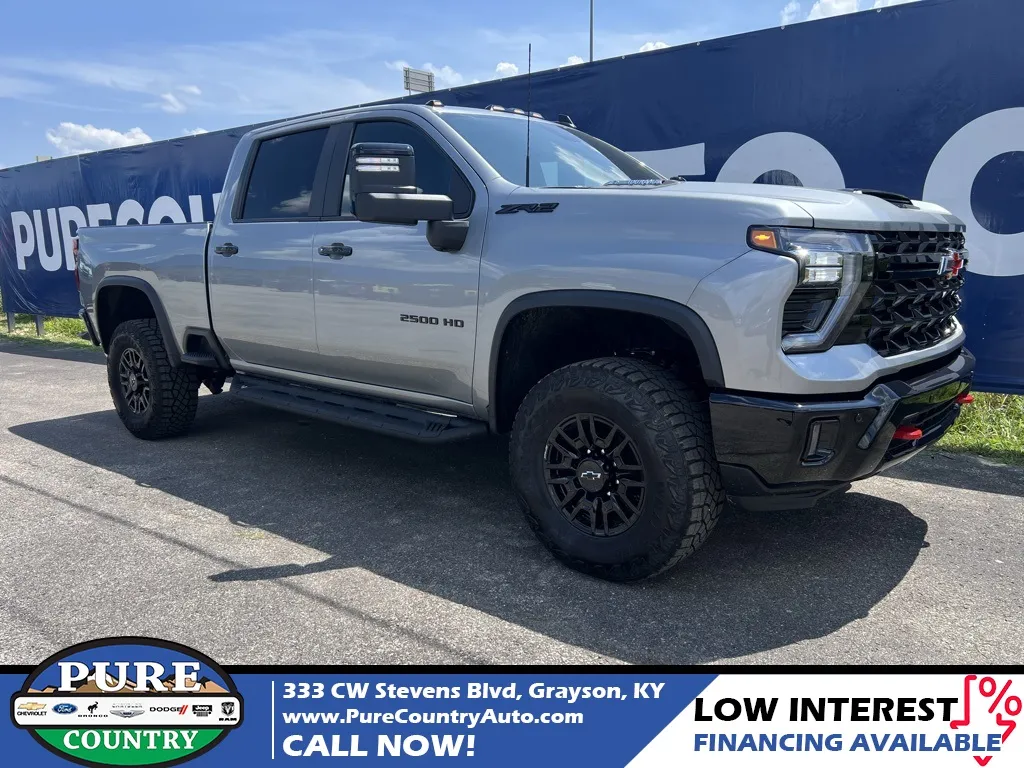 Gray 2025 Chevrolet Silverado 2500HD ZR2 for sale in Grayson, KY