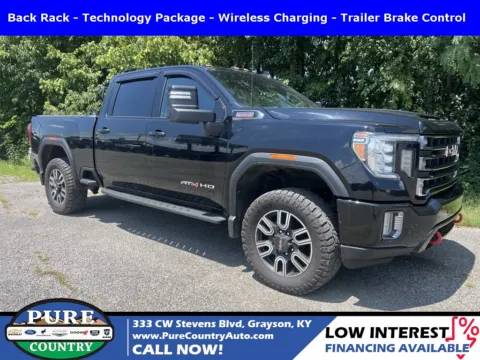 Black 2023 GMC Sierra 2500HD AT4 for sale in Grayson, KY
