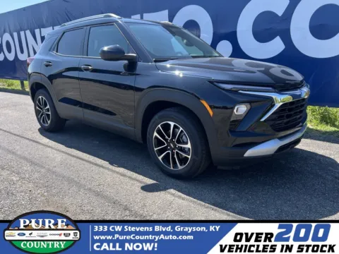 Black 2025 Chevrolet TrailBlazer LT for sale in Grayson, KY