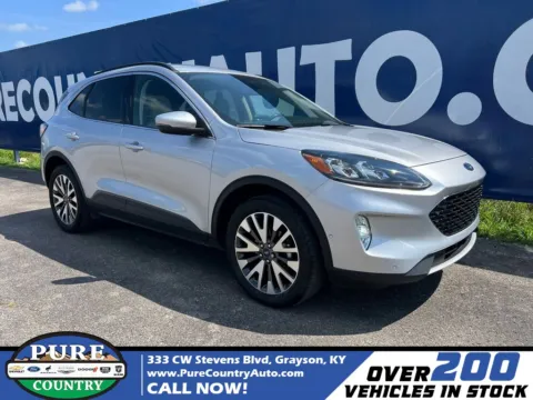 Silver 2020 Ford Escape Titanium for sale in Grayson, KY