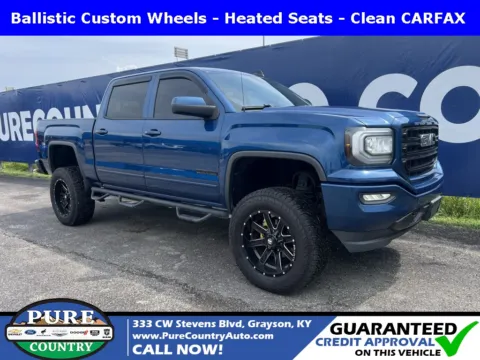Blue 2018 GMC Sierra 1500 SLE for sale in Grayson, KY