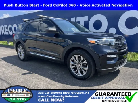 Black 2020 Ford Explorer XLT for sale in Grayson, KY