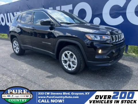 Black 2025 Jeep Compass Latitude for sale in Grayson, KY
