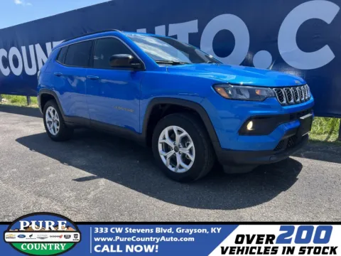 Blue 2025 Jeep Compass Latitude for sale in Grayson, KY