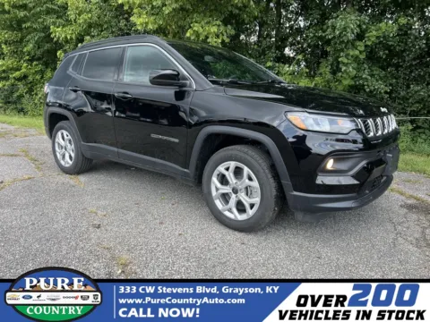 Black 2025 Jeep Compass Latitude for sale in Grayson, KY