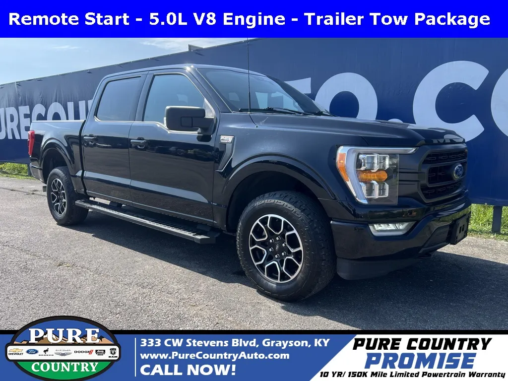Black 2023 Ford F-150 XLT for sale in Grayson, KY