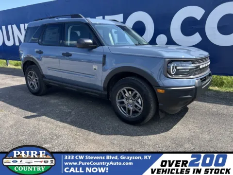 Gray 2025 Ford Bronco Sport Big Bend for sale in Grayson, KY