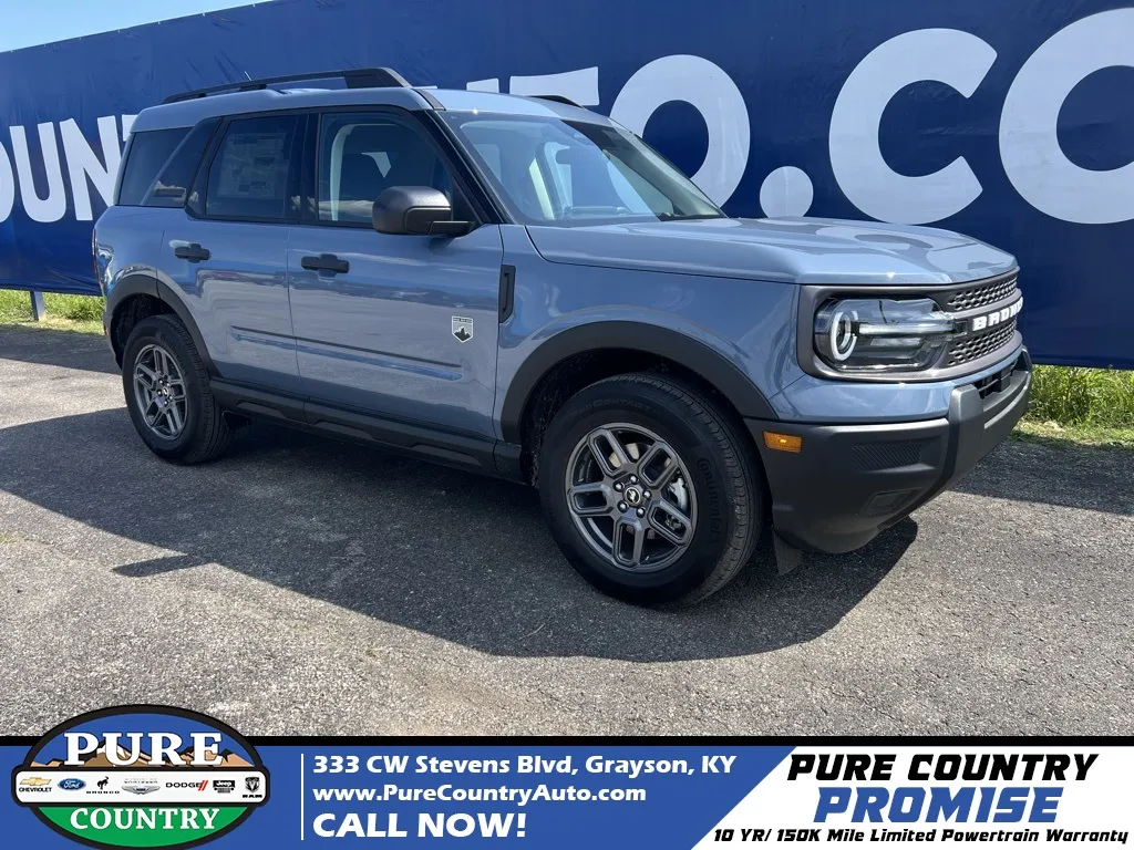 Gray 2025 Ford Bronco Sport Big Bend for sale in Grayson, KY