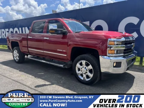 Red 2019 Chevrolet Silverado 2500HD LTZ for sale in Grayson, KY