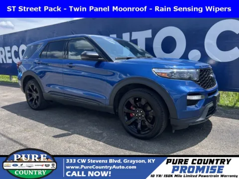 Blue 2021 Ford Explorer ST for sale in Grayson, KY