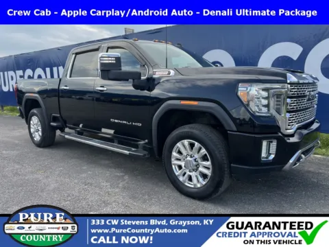 Black 2020 GMC Sierra 2500HD Denali for sale in Grayson, KY
