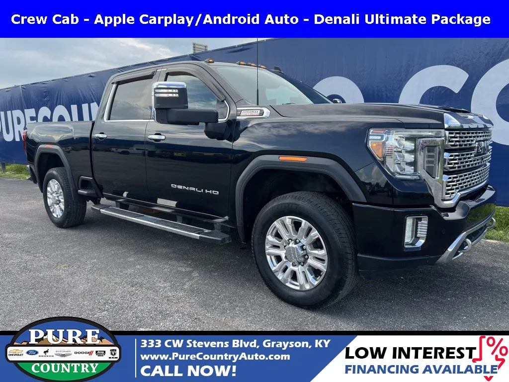 Black 2020 GMC Sierra 2500HD Denali for sale in Grayson, KY