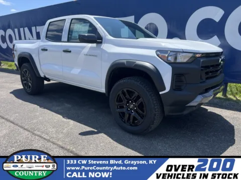 White 2025 Chevrolet Colorado Trail Boss for sale in Grayson, KY