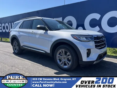 White 2025 Ford Explorer Active for sale in Grayson, KY