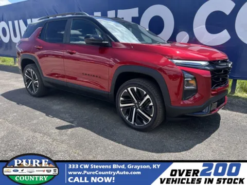 Red 2026 Chevrolet Equinox RS for sale in Grayson, KY