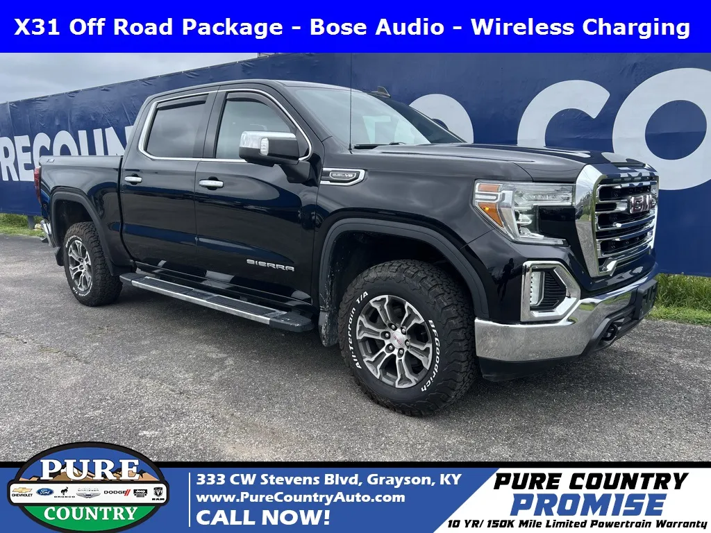 Black 2020 GMC Sierra 1500 SLT for sale in Grayson, KY