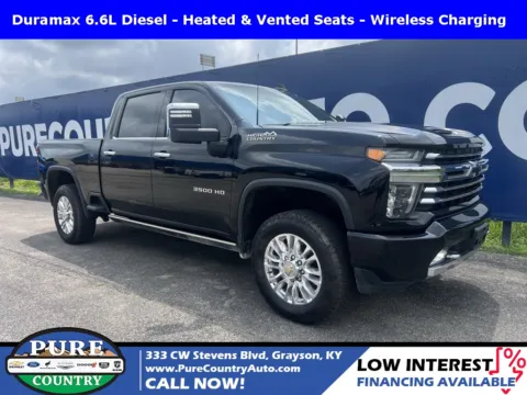 Black 2023 Chevrolet Silverado 3500HD High Country for sale in Grayson, KY