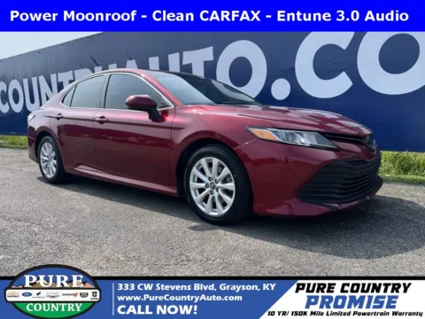 Red 2019 Toyota Camry LE for sale in Grayson, KY