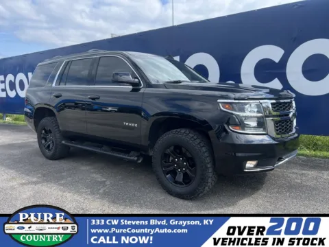 Black 2017 Chevrolet Tahoe LT for sale in Grayson, KY