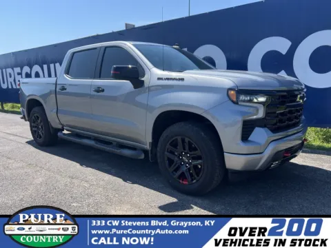 Gray 2023 Chevrolet Silverado 1500 RST for sale in Grayson, KY