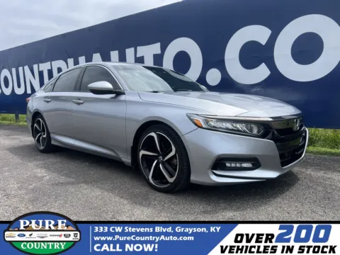Beige 2018 Honda Accord Sport for sale in Grayson, KY